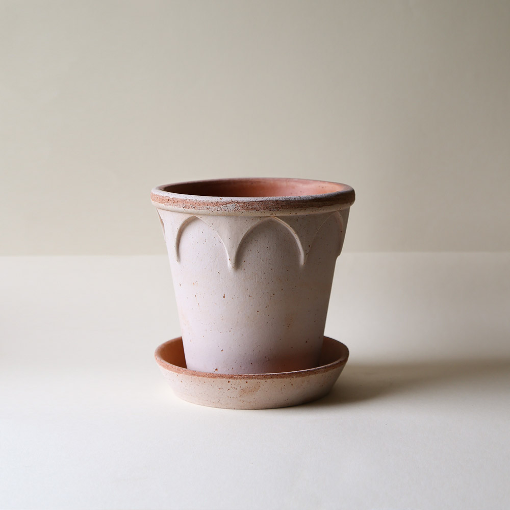 Bergs Potter Elizabeth raw rosa terracotta pot in size Ø16