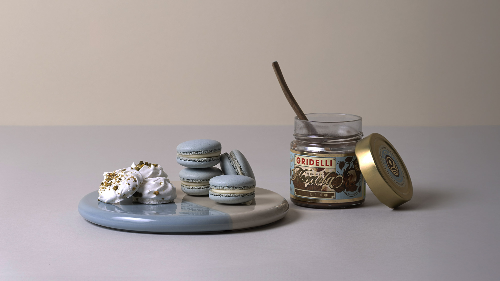 Functional Nuna stoneware coasters in glazed ceramic by Bergs Potter